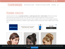 Tablet Screenshot of blogpeinadossencillos.com